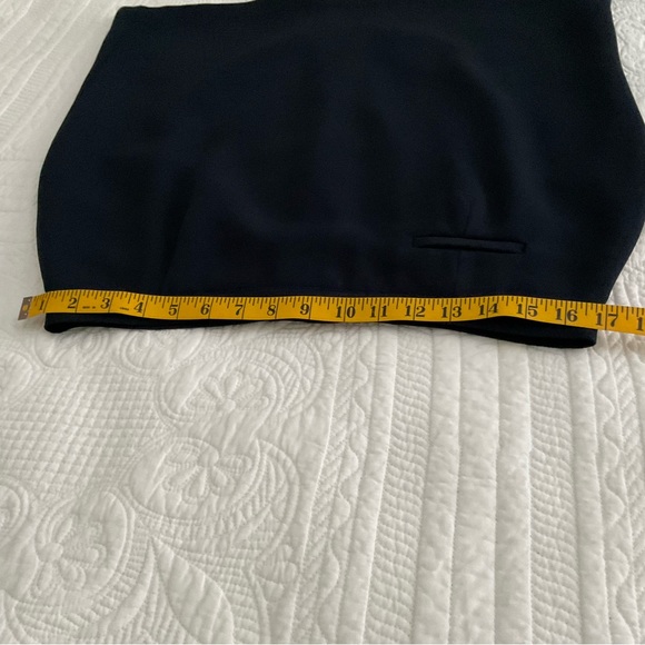 R&R LINE, NAVY JACKET AND SKIRT SUIT, SIZE: 14 - Picture 4 of 14